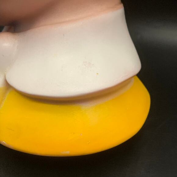 Vintage 1971 Walt Disney Pinocchio Head Bust Piggy Bank Play Pal Plastics Inc. - Picture 10 of 16